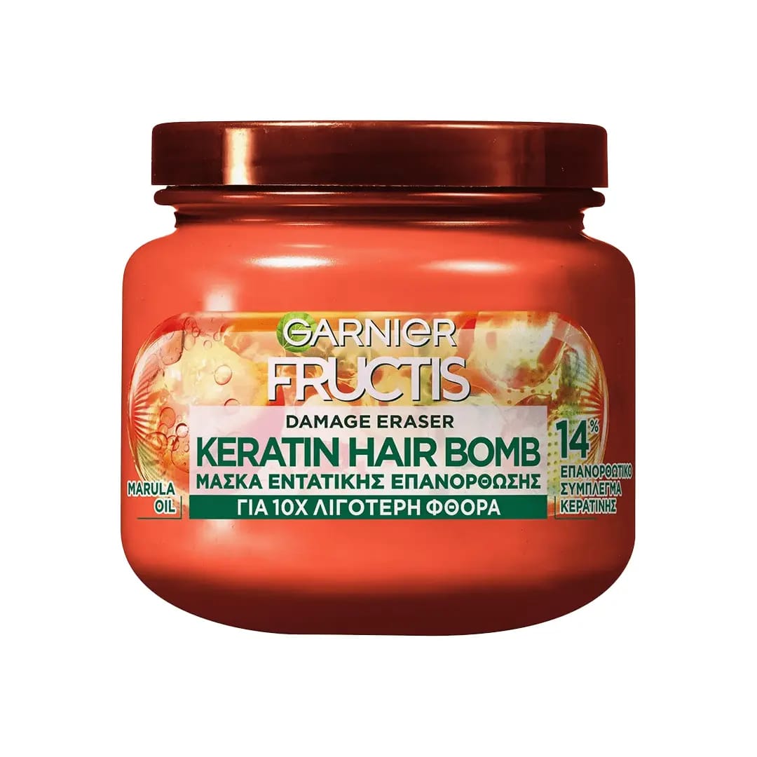 ماسک موی گارنیر Damage Eraser مدل Keratin Hair Bomb 