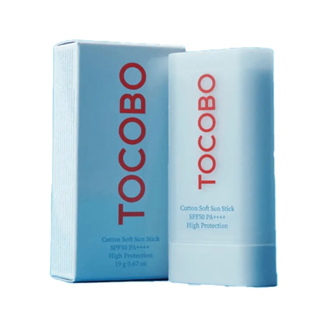 ضد آفتاب استیک توکوبو آبی SPF50 حاوی عصاره پنبه