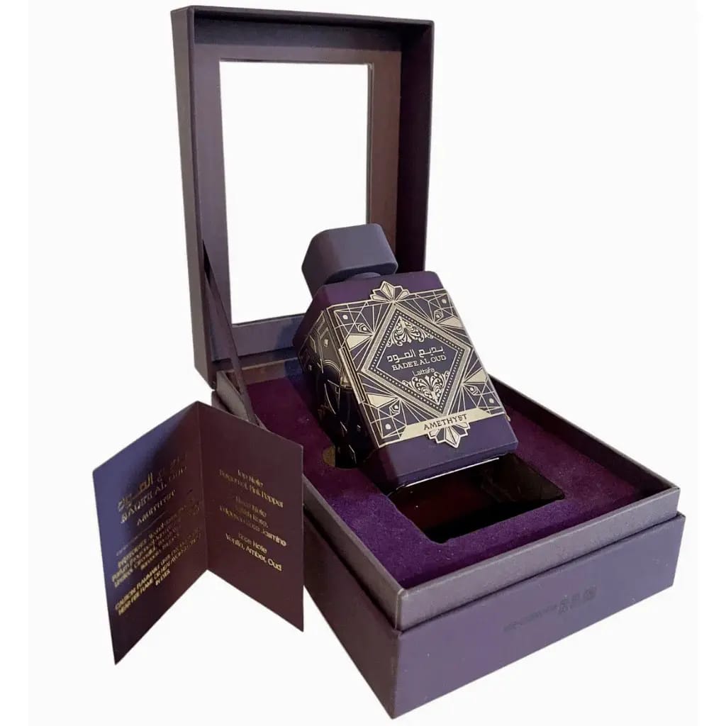 عطر ادوپرفیوم زنانه ارض الزعفران بدیع العود آمتیست ۱۰۰ میل
