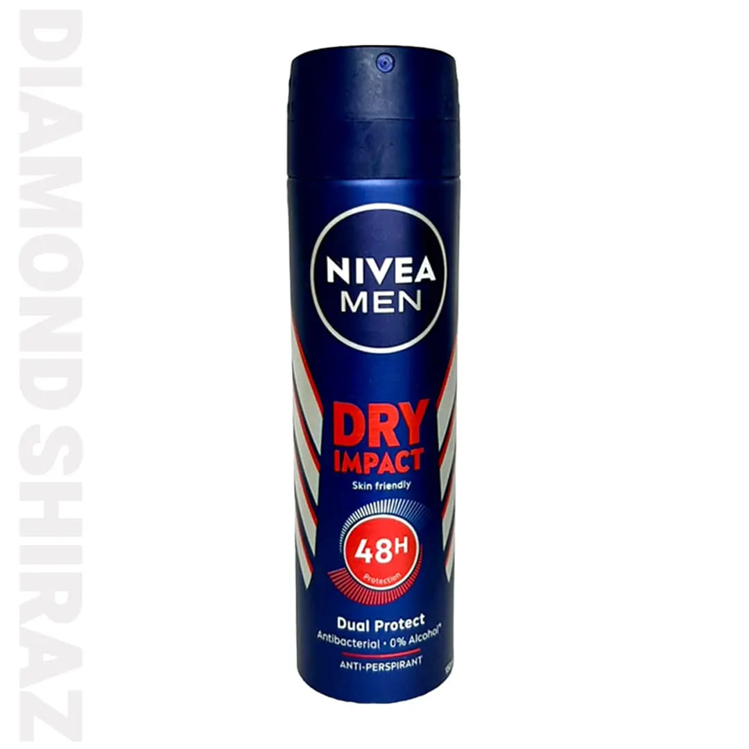 اسپری ضد تعریق مردانه نیوآ مدل Dry Impact حجم ۱۵۰ میل